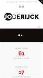 Mobile Screenshot of joderijck.com